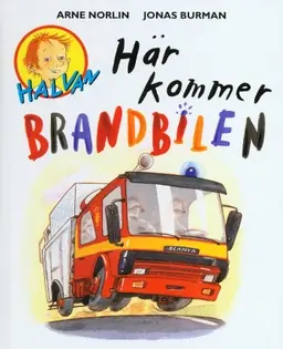 Här kommer brandbilen - Begagnad bok